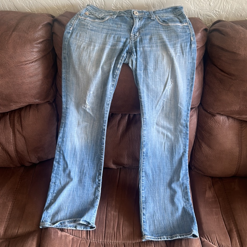 Big star sweet boot ultra low rise jeans